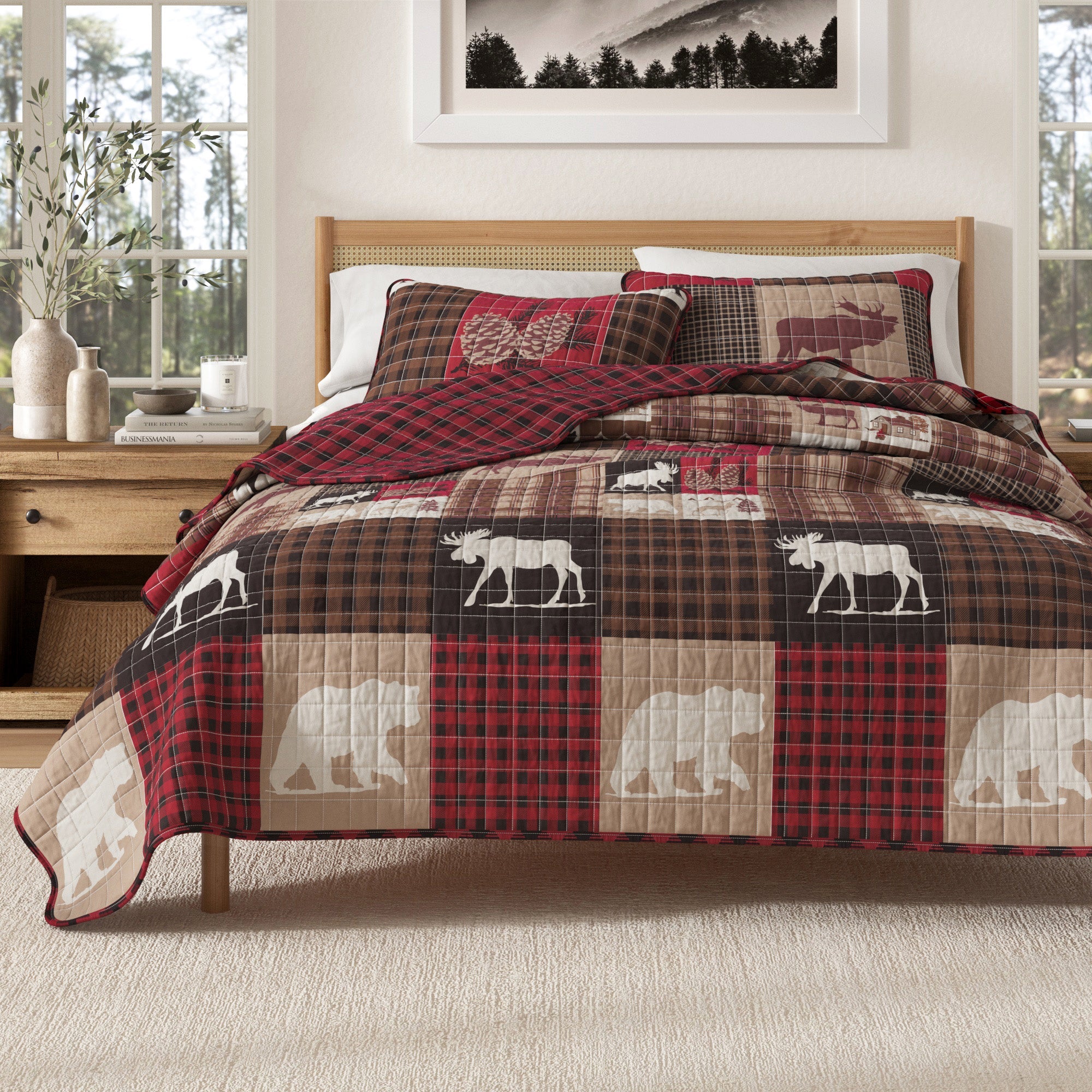 Rustic Landscape Quilt Set - Matthew Collection