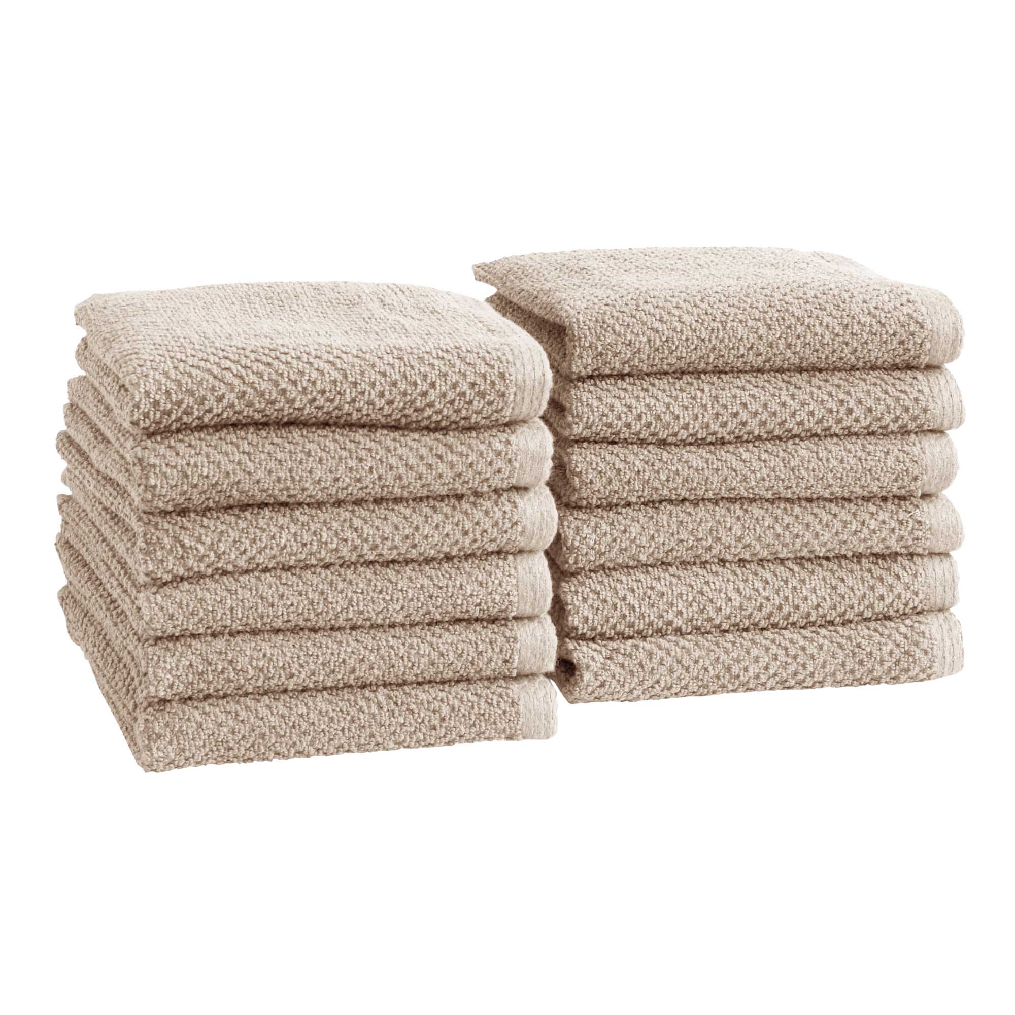 Cotton Textured Bath Towel Set - Acacia Collection