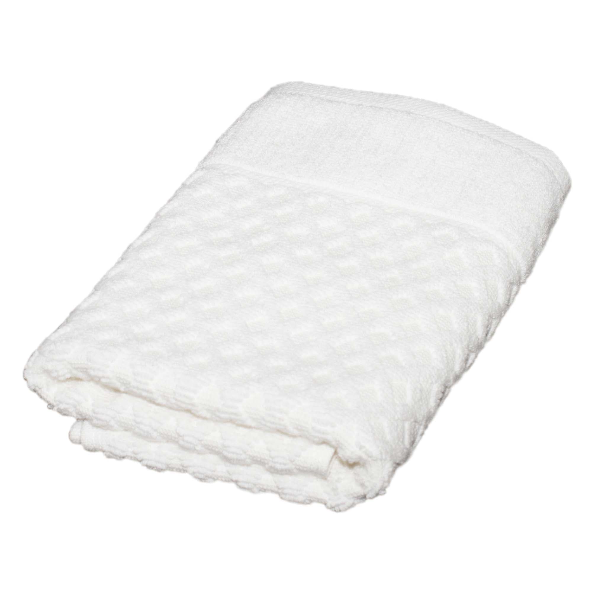 Cotton Diamond Waffle Weave Bath Towel Set - Grayson Collection