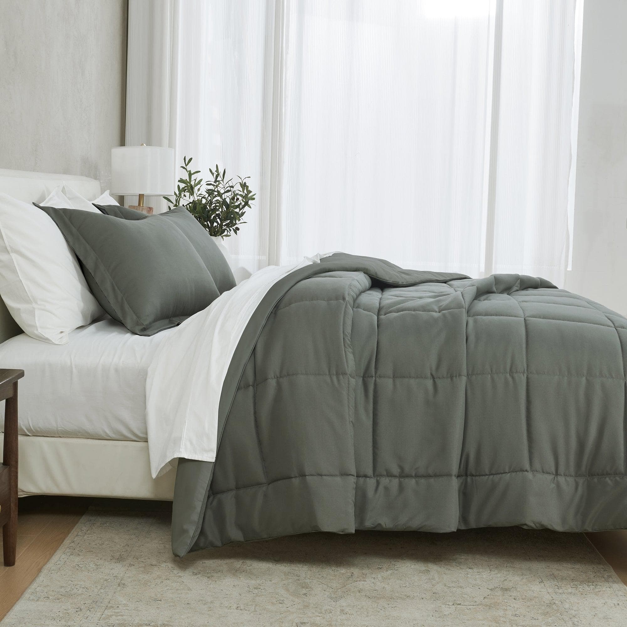 Reversible Comforter Set - Odette Collection