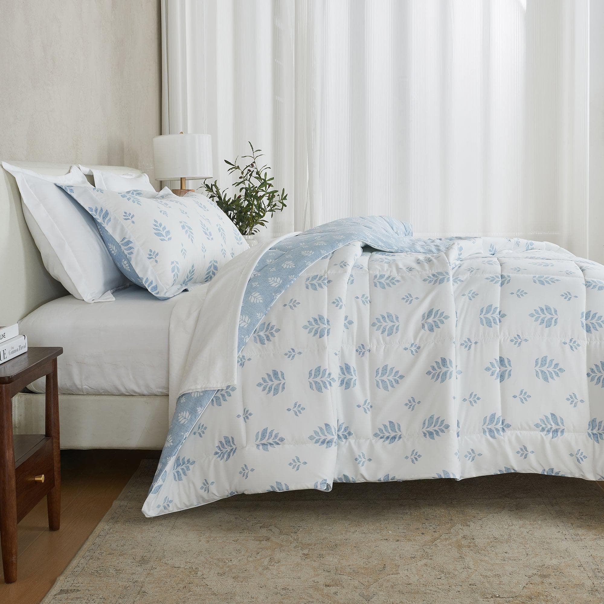 Reversible Comforter Set - Odette Collection
