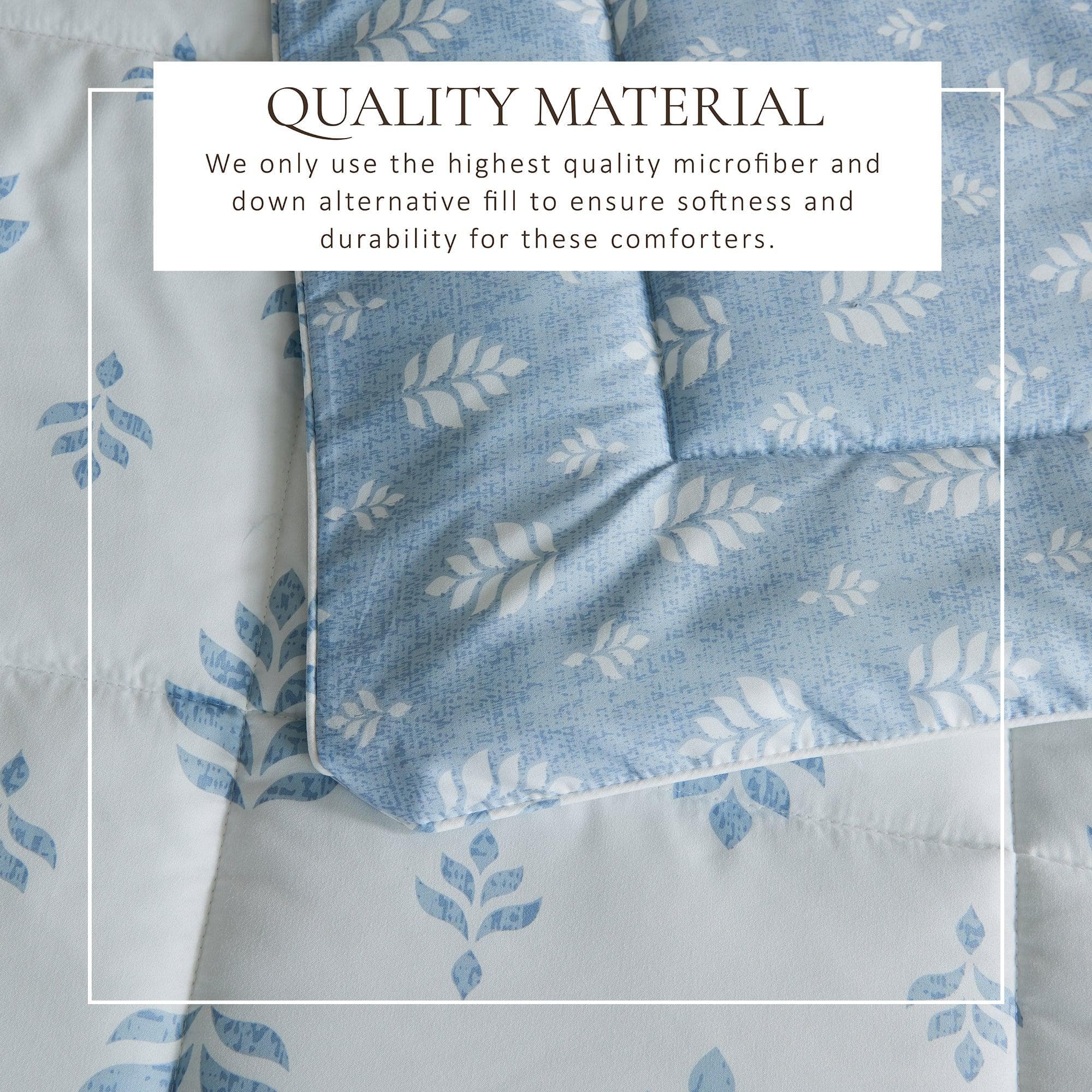 Reversible Comforter Set - Odette Collection