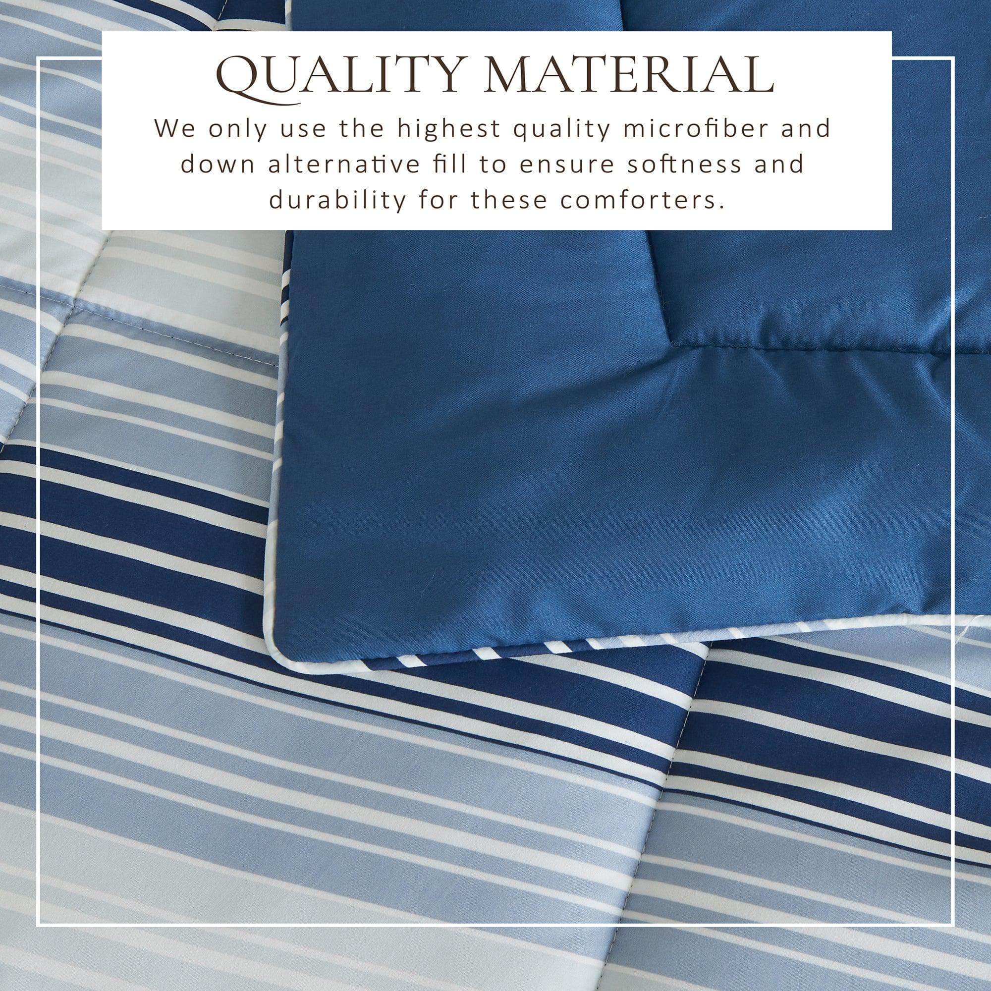 Reversible Comforter Set - Odette Collection