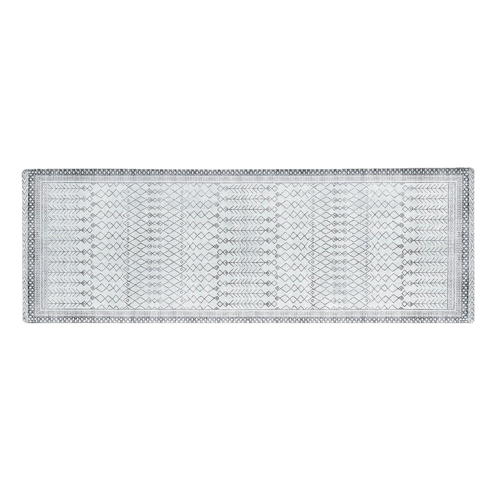 Distressed Moroccan Machine Washable Accent Runner 2'4" x 7' - Neve Collection