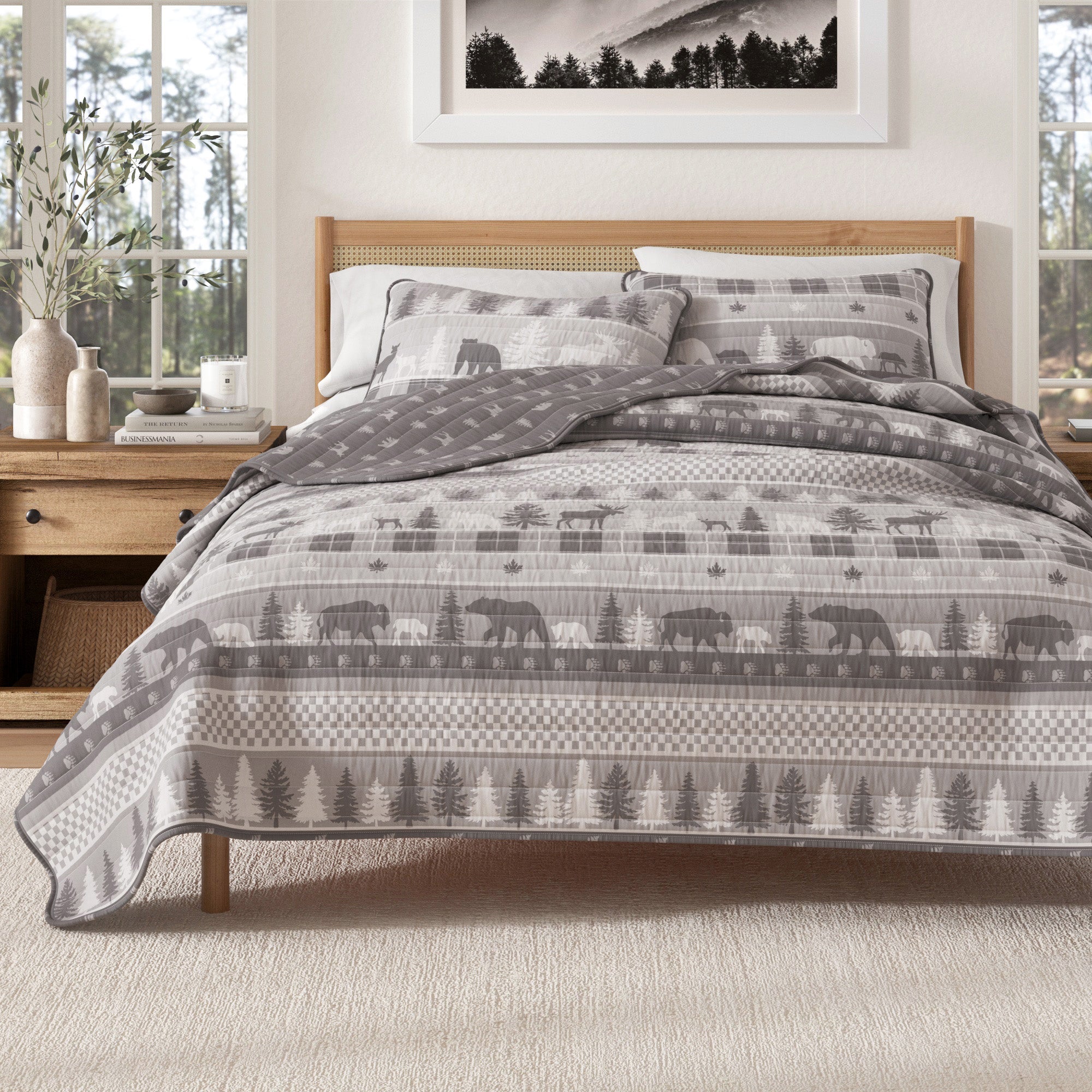 Rustic Landscape Quilt Set - Matthew Collection