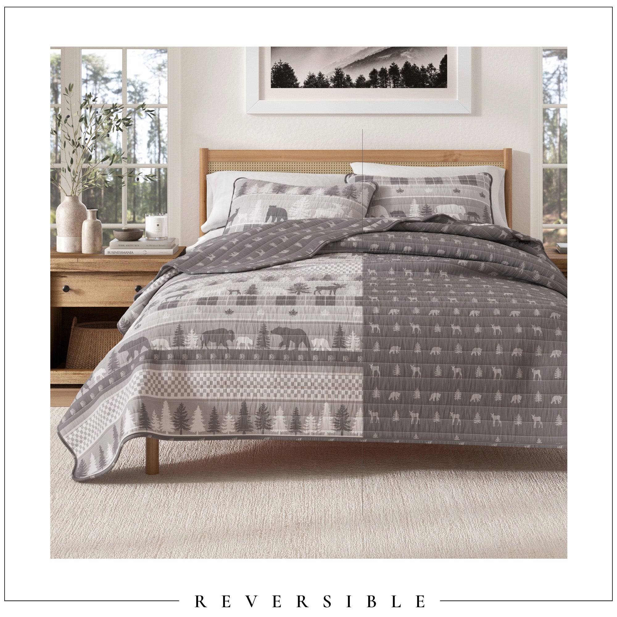 Rustic Landscape Quilt Set - Matthew Collection