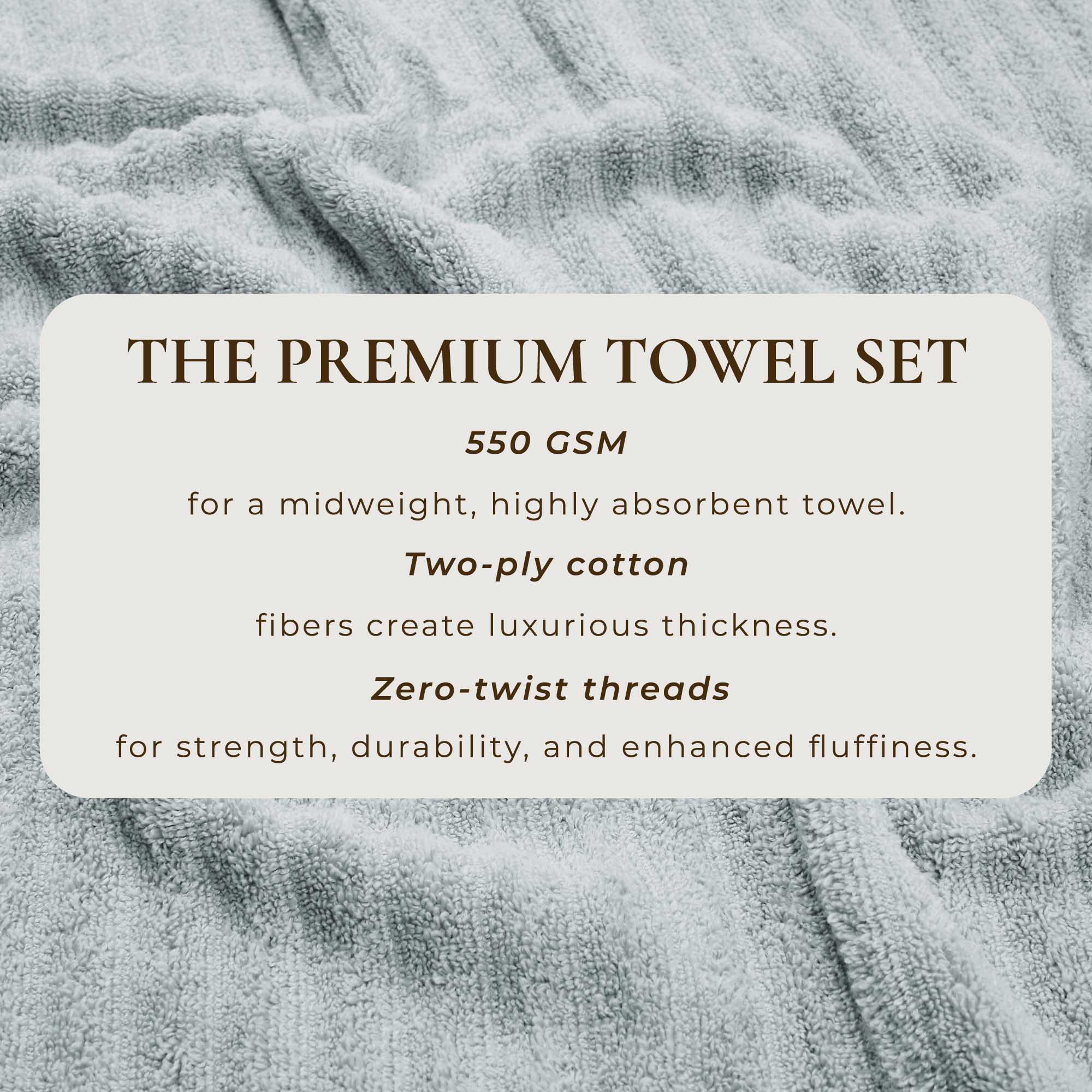 Luxury Cotton Towels - Karina Collection